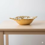 کشکول خوری سرامیک طلایی یونیک کد 1649 - Image 4