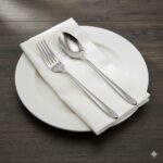 قاشق چنگال 12 پارچه استیل یونیک کد 5712 - Image 5