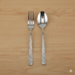 قاشق چنگال 12 پارچه استیل یونیک کد 5980