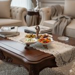 اردور خوری سرامیک طلایی طاووسی متوسط یونیک کد 1018 - Image 4