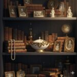 شکلات خوری بیضی سرامیک طلایی یونیک کد 1683 - Image 5