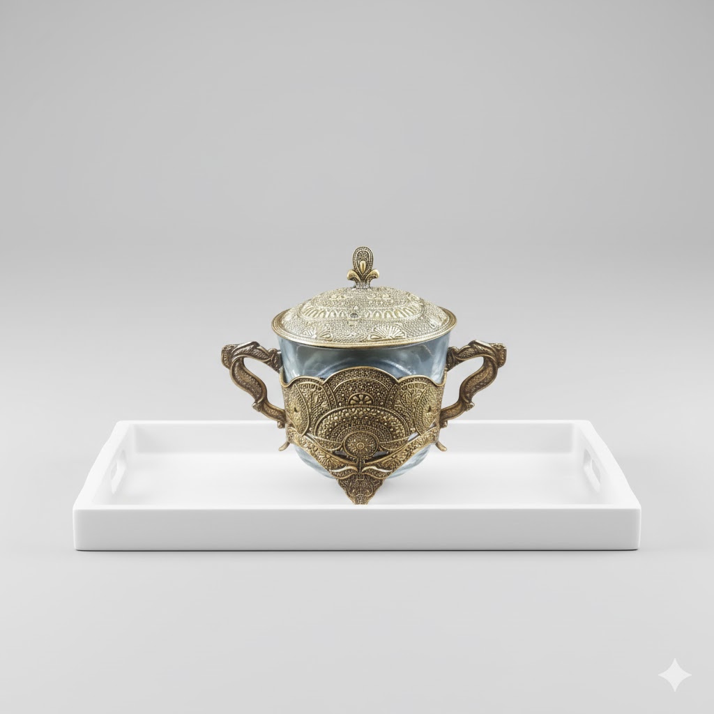 unnamed (72) قندان آنتیک یونیک کد 1319-1 - Image 1