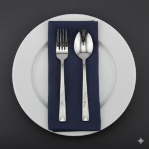 قاشق چنگال 12 پارچه استیل یونیک کد 5744 1 unnamed 9 1