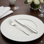 کارد و چنگال استیل 12 پارچه یونیک کد 6382-4