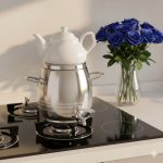 کتری و قوری 5 لیتری ترک یونیک کد 7530 (خارجی درجه 1 )