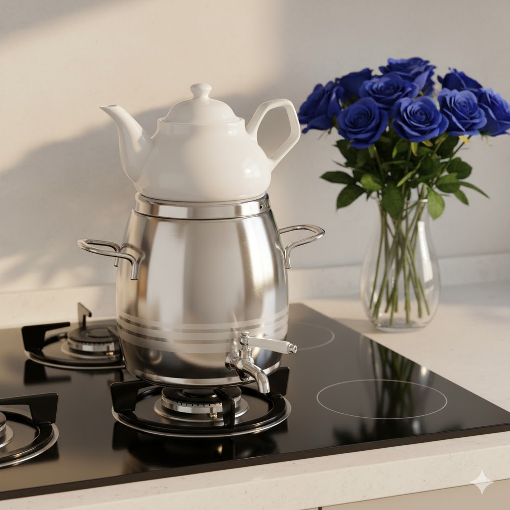 16 کتری و قوری 5 لیتری ترک یونیک کد 7530 (خارجی درجه 1 ) - Image 1