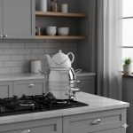 کتری و قوری 5 لیتر ترک یونیک کد 7505 (خارجی درجه 1 )