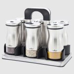 ست ادویه 7 پارچه پایه استیل یونیک کد 2037 (خارجی درجه1) - Image 3