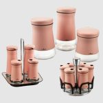 سرویس بانکه 16 پارچه عروس صورتی یونیک کد 1469 (خارجی درجه1) - Image 3