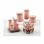 سرویس بانکه 16 پارچه عروس صورتی یونیک کد 1469 (خارجی درجه1)