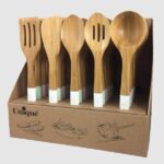 ست کفگیر و ملاقه بامبو یونیک کد 3344 - Image 4