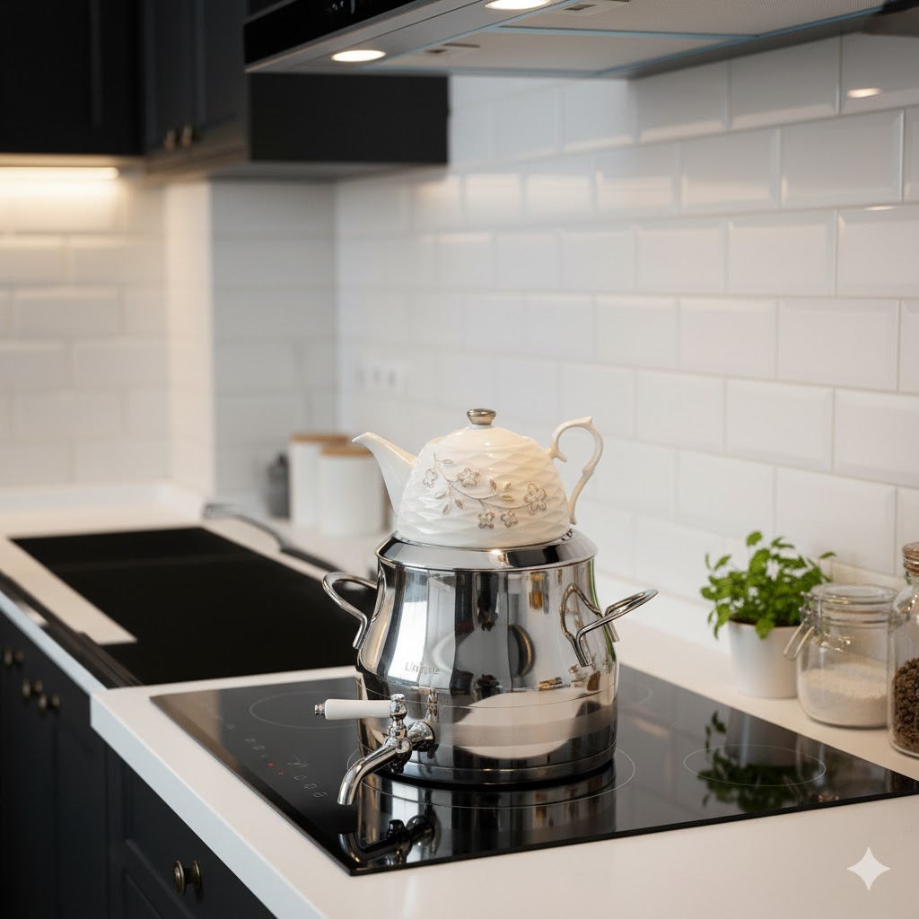 5 کتری و قوری 5 لیتر یونیک کد 7518 (خارجی درجه 1 ) - Image 1