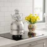 قوری و کتری 6 لیتر یونیک کد 7568 (خارجی درجه 1 )