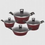 سرویس قابلمه 8 پارچه سرامیکی یونیک کد 8786 (خارجی درجه عالی) - Image 3