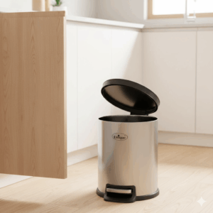 سطل زباله استیل 5 لیتری یونیک کد 4310 1 Gemini Generated Image 3soff3soff3soff3