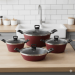 سرویس قابلمه 8 پارچه سرامیکی یونیک کد 8786 (خارجی درجه عالی)