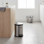 سطل زباله استیل 3 لیتری آرام بند یونیک کد 4360