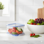 ظرف غذا فریزری شیشه ای 0.28 لیتر یونیک کد 2818 - Image 2