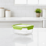 ظرف غذا فریزری مربعی 0.35 لیتر یونیک کد 2841