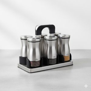 ست ادویه 7 پارچه پایه استیل یونیک کد 2047 (خارجی درجه1) 1 unnamed 1 1