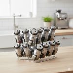 ست ادویه دو طبقه 9 پارچه یونیک کد 2017 (خارجی درجه1) - Image 2