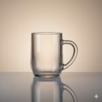 لیوان دسته دار بشکه ای ساده کوچک لومینارک Luminarc