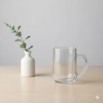 لیوان دسته دار بشکه ای ساده بزرگ لومینارک Luminarc