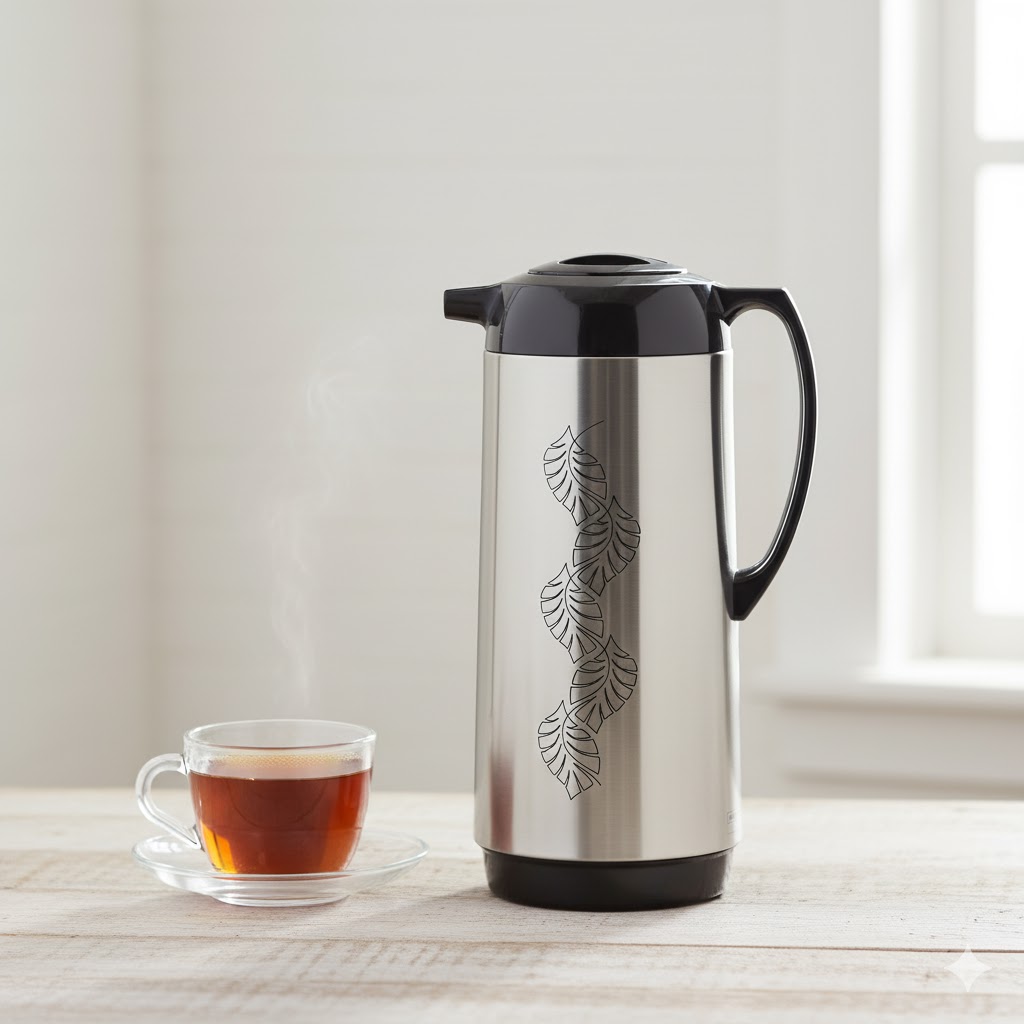 unnamed (12) فلاسک 1.9 لیتری شیشه دار یونیک کد 1767 - Image 1