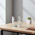 لیوان دسته دار بشکه ای عینکی کوچک لومینارک Luminarc