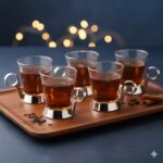 یونیک ست چایخوری حلقه ای نگین دار خارجی کد 3817 - Image 2