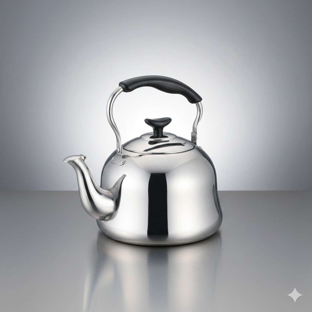 unnamed (2) کتری استیل 4 لیتر یونیک کد 3525 (استیل درجه 1) - Image 1