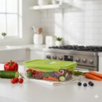 ظرف غذا فریزری مربعی 1.15 لیتر یونیک کد 2847 - Image 2