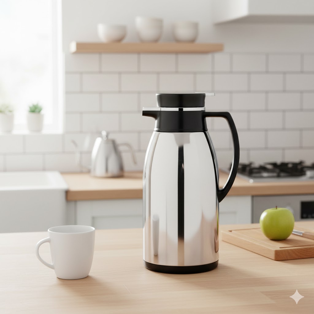 unnamed (27) فلاسک 1 لیتری شیشه دار یونیک کد 1719 - Image 1