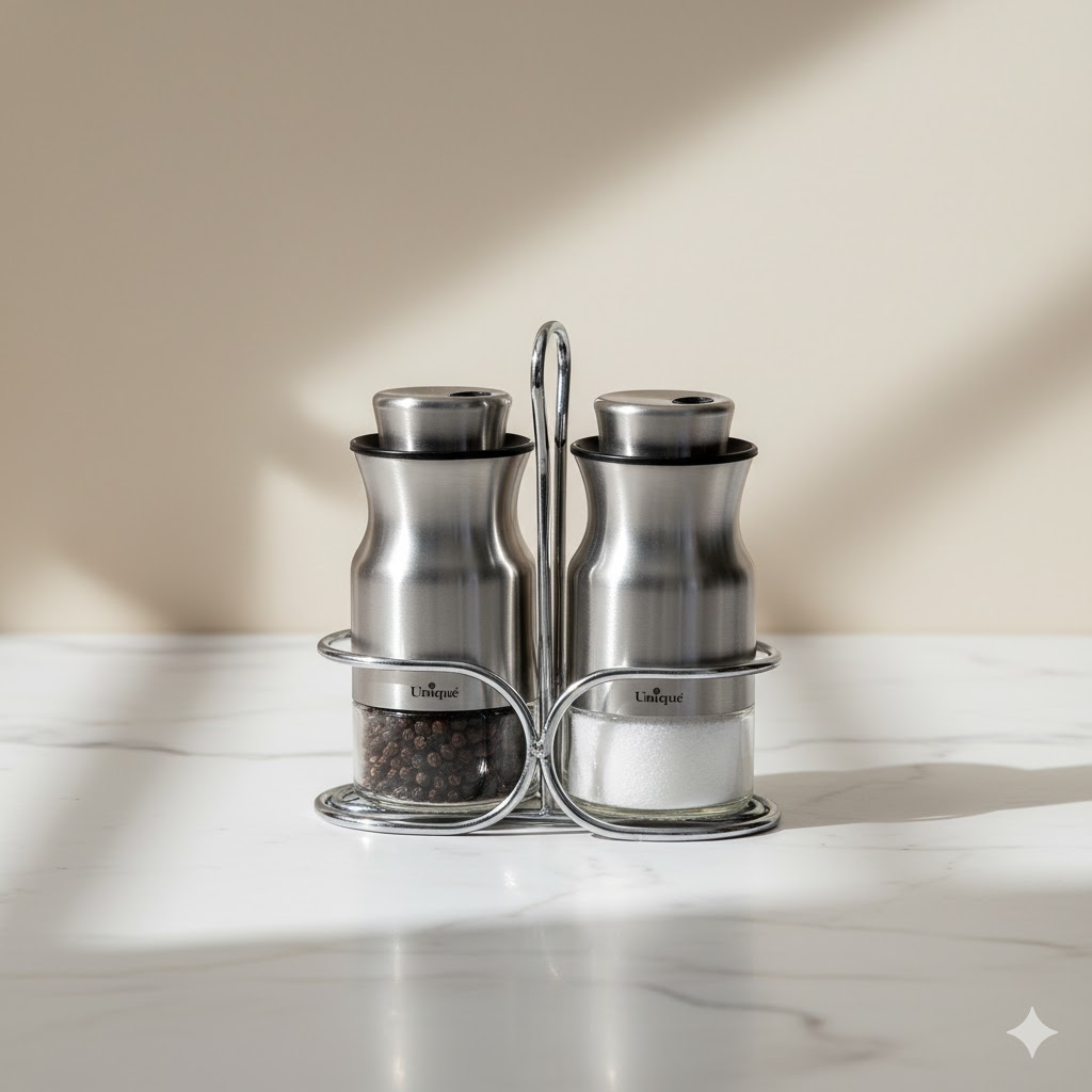 unnamed (3) یونیک ست نمک و فلفل استیل لاله کد 2014 (خارجی درجه1) - Image 1