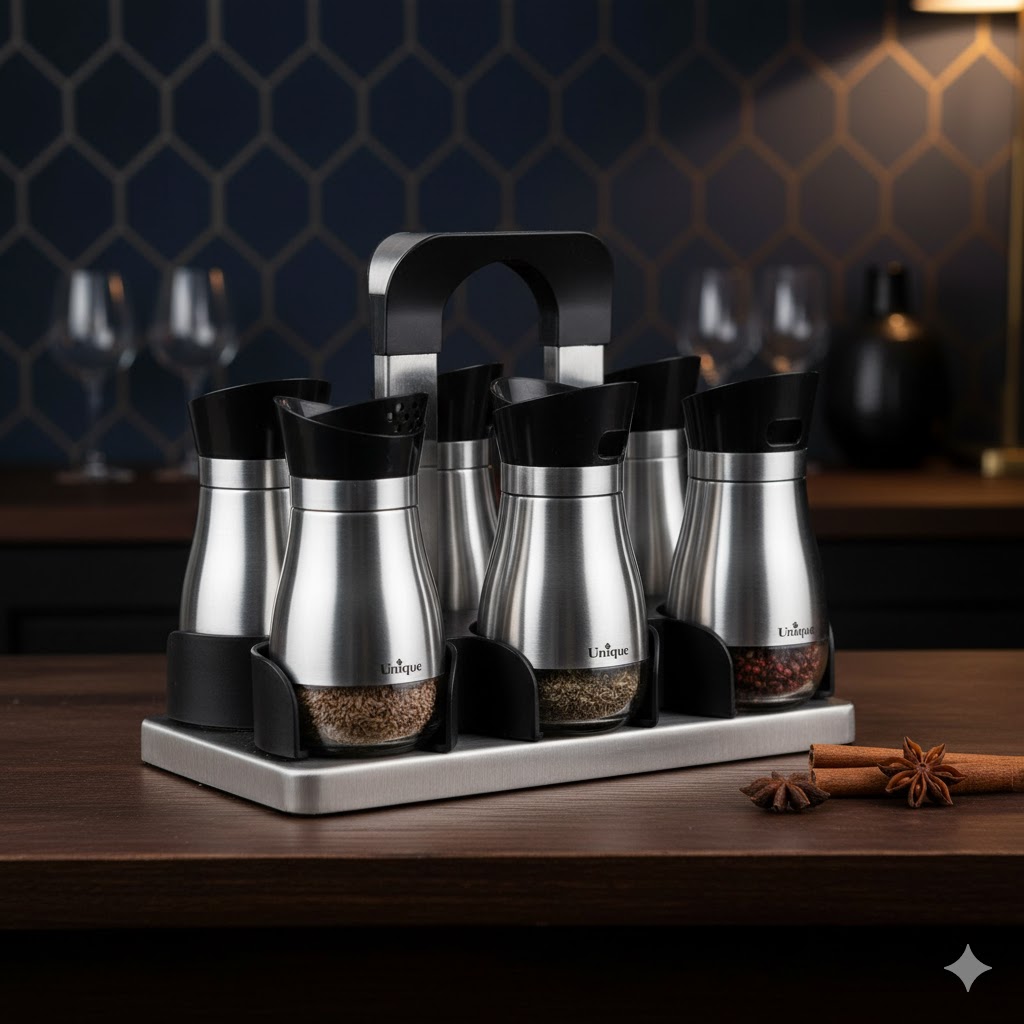 unnamed ست ادویه 6 تایی اشکی یونیک کد 1500 (خارجی درجه1) - Image 1