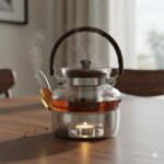 قوری تک پیرکس خارجی یونیک 600میل کد 7911 (شیشه شعله مستقیم) - Image 2