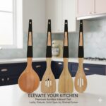 ست کفگیر و ملاقه بامبو یونیک کد 3319 - Image 2