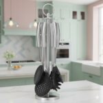 ست کفگیر و ملاقه تمام استیل یونیک کد 1142 (خارجی درجه 1)