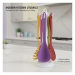 ست کفگیر و ملاقه رنگین کمان یونیک کد 3323 - Image 2