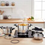 زودپز دو قلو 4 و 6 لیتر استیل یونیک کد 8621 - Image 2