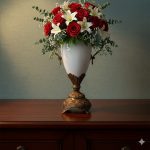 گلدان پیوتر سرامیک کوچک یونیک کد 1510 - Image 7