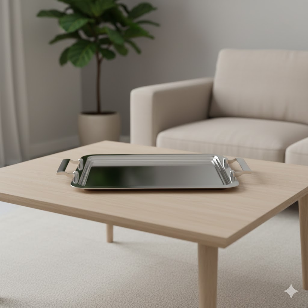 unnamed (7) سینی استیل ترک متوسط یونیک کد 3830 (خارجی درجه 1) - Image 1