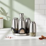 ست ادویه گردان استیل یونیک کد 1421 (خارجی درجه1)