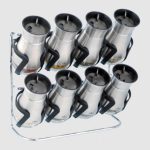 ست ادویه دو طبقه 9 پارچه قطره یونیک کد 1444 (خارجی درجه1) - Image 4