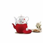 کتری و قوری خمره ای لعابی یونیک کد 7533 (خارجی درجه 1 ) - Image 2