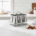 ست ادویه 7 پارچه پایه استیل قطره یونیک کد 1446 (خارجی درجه1) - Image 2