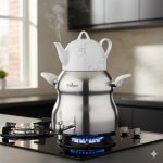 کتری و قوری 5 لیتری یونیک کد 7640 (خارجی درجه 1 )