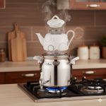 ست کتری و قوری 5 لیتری یونیک کد 7644 (خارجی درجه 1 )