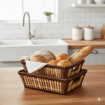 ست سبد نان 3 تایی طرح حصیری یونیک کد 3984 - Image 2