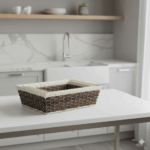 ست سبد نان 3 تایی طرح حصیری یونیک کد 3988